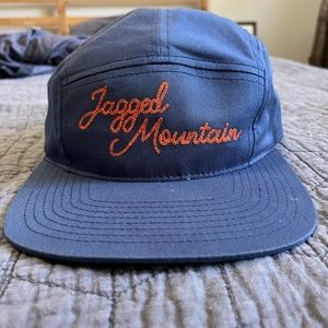 One Size Fits Most 5 Panel Jagged Mountain Brewery Hat